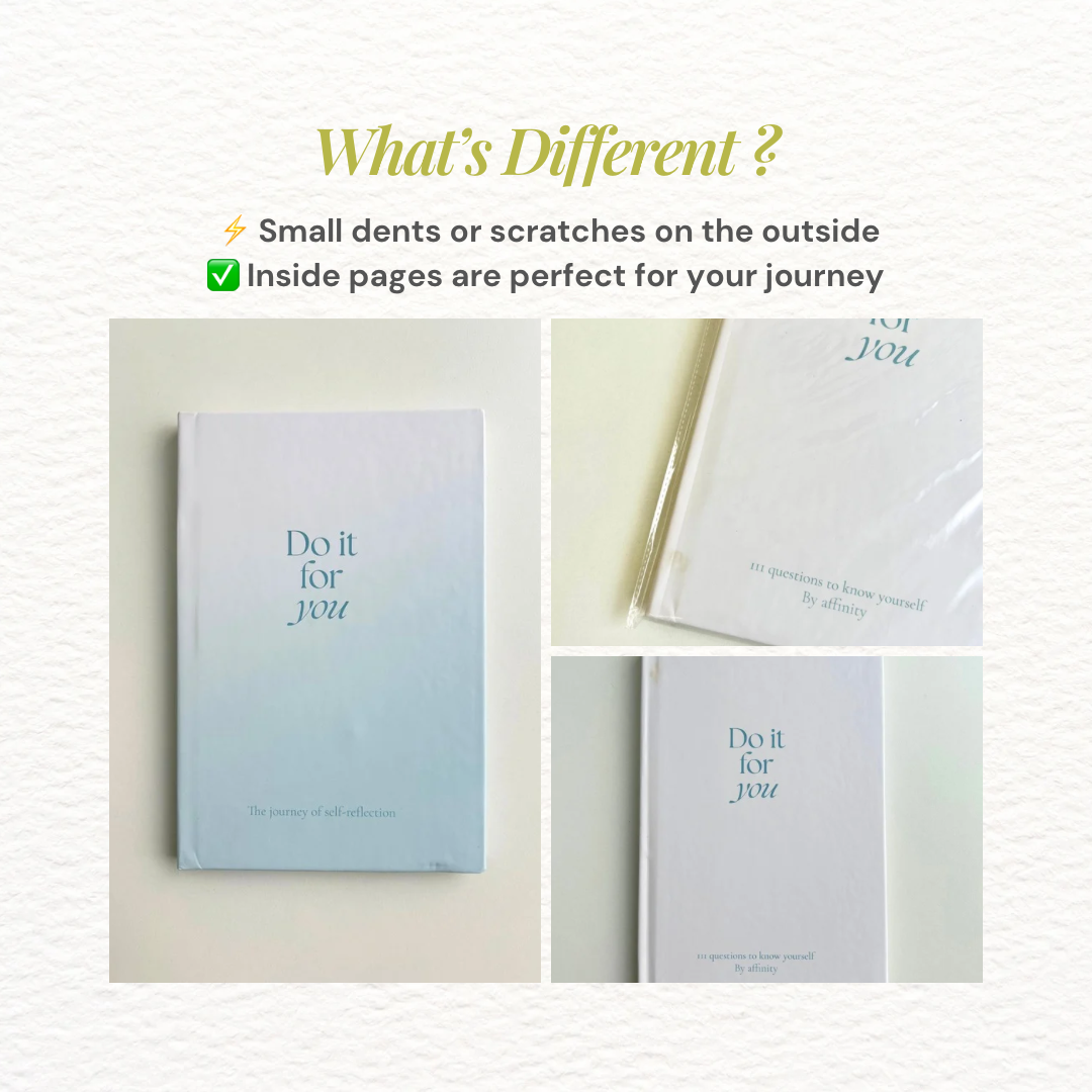 Self-Reflection Journal – A Journey Back to Yourself [Perfectly Imperfect Edition]