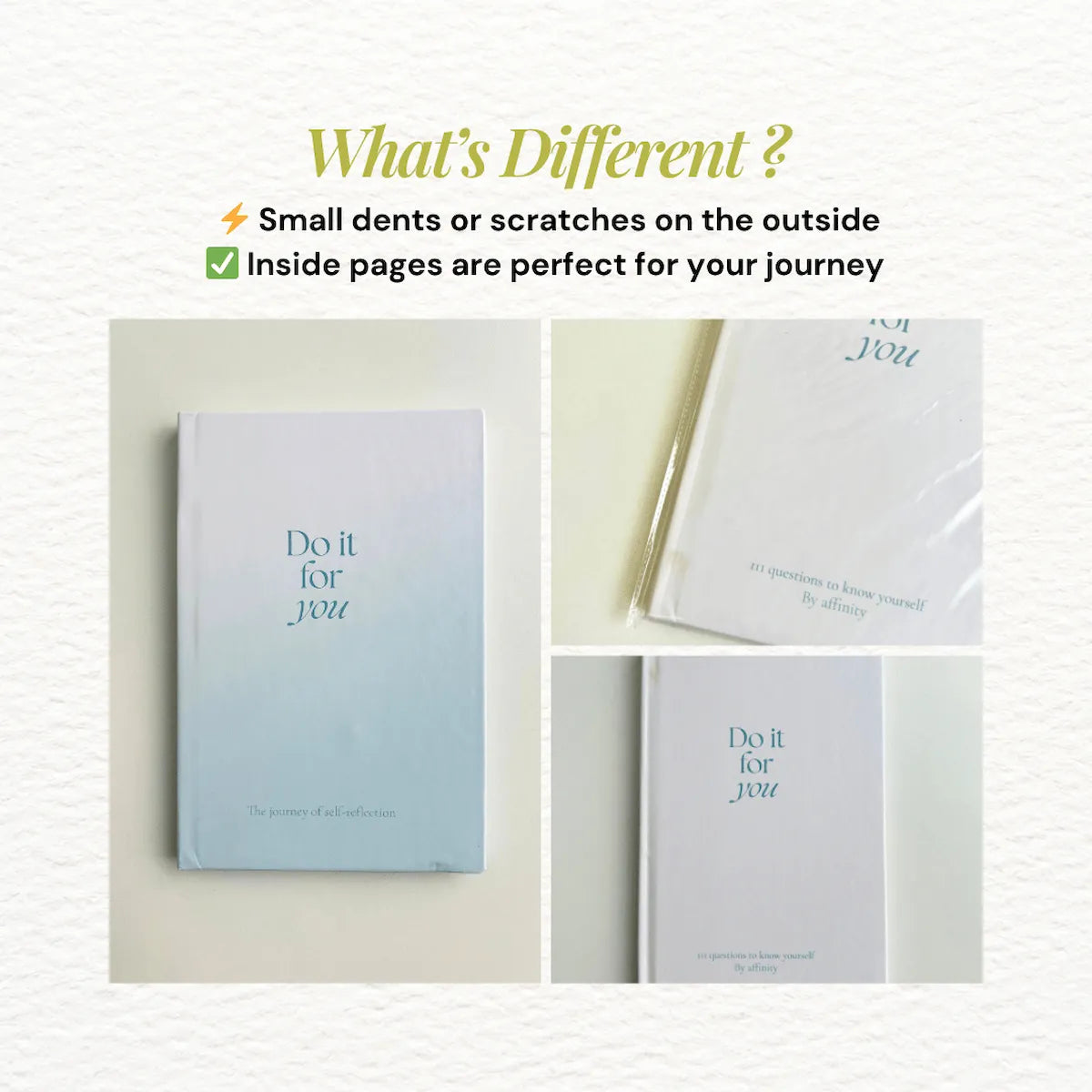 Self Reflection Journal (Imperfect) | Journey Back to Yourself