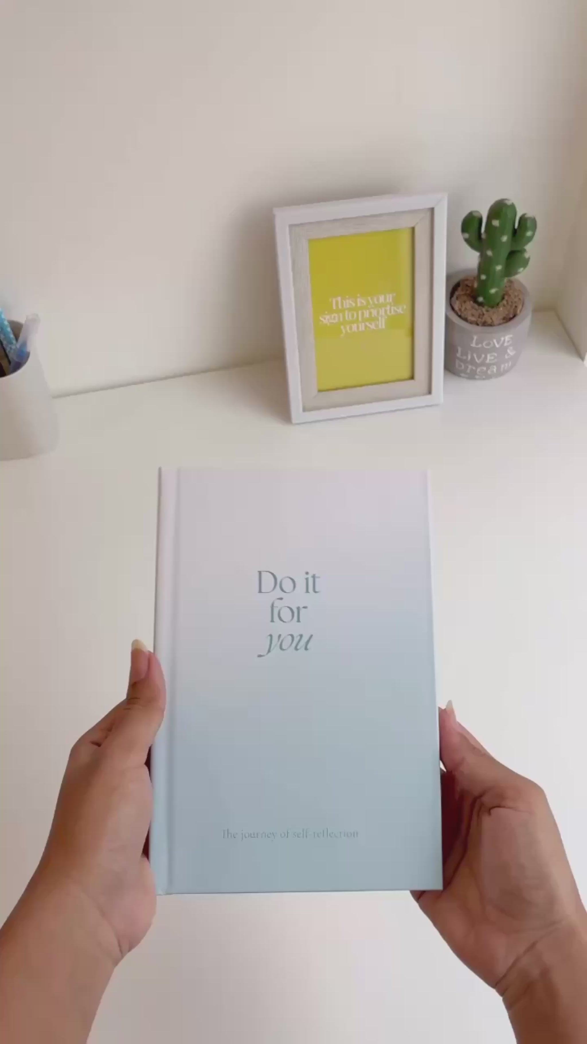 affinity self reflection journal video